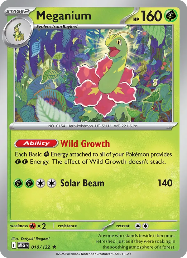 Meganium — 010/132 — Mega Evolution