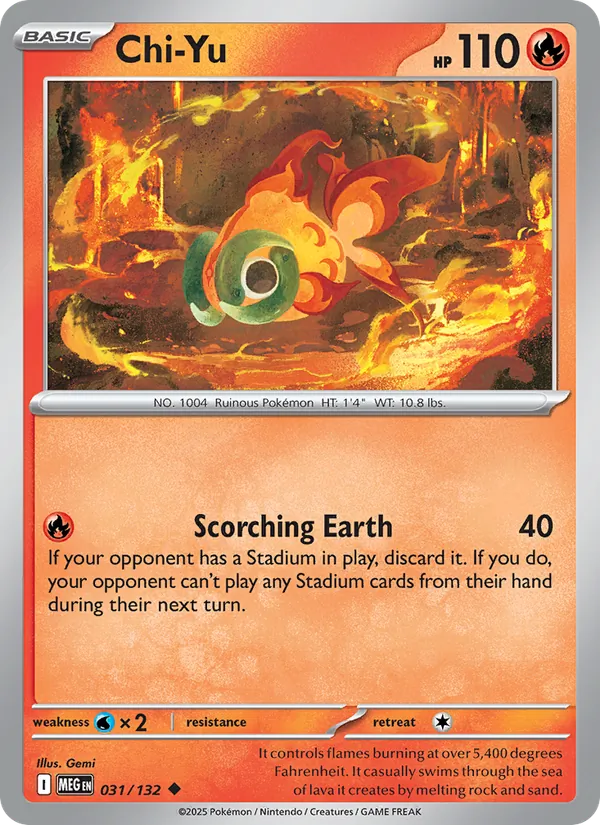 Chi-Yu — 031/132 — Mega Evolution
