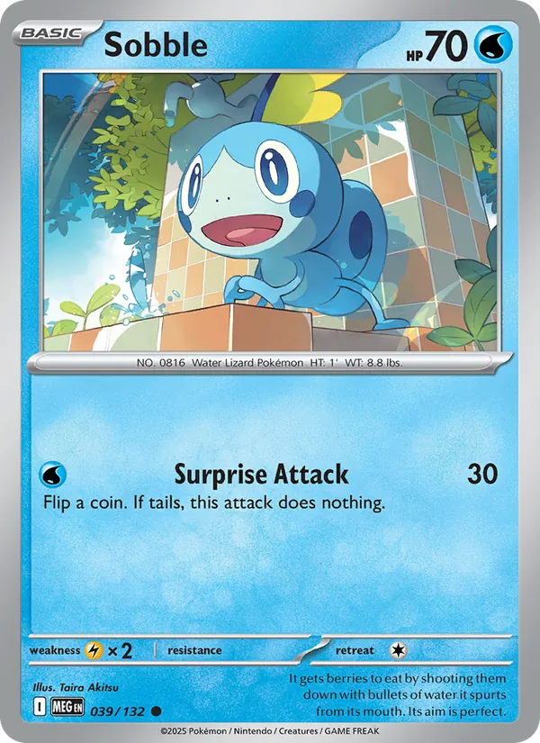 Sobble — 039/132 — Mega Evolution