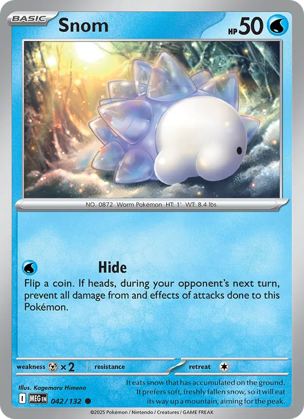 Snom — 042/132 — Mega Evolution
