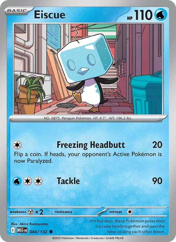 Eiscue — 044/132 — Mega Evolution
