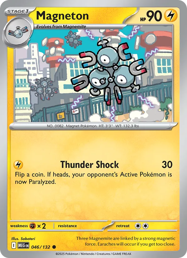 Magneton — 046/132 — Mega Evolution
