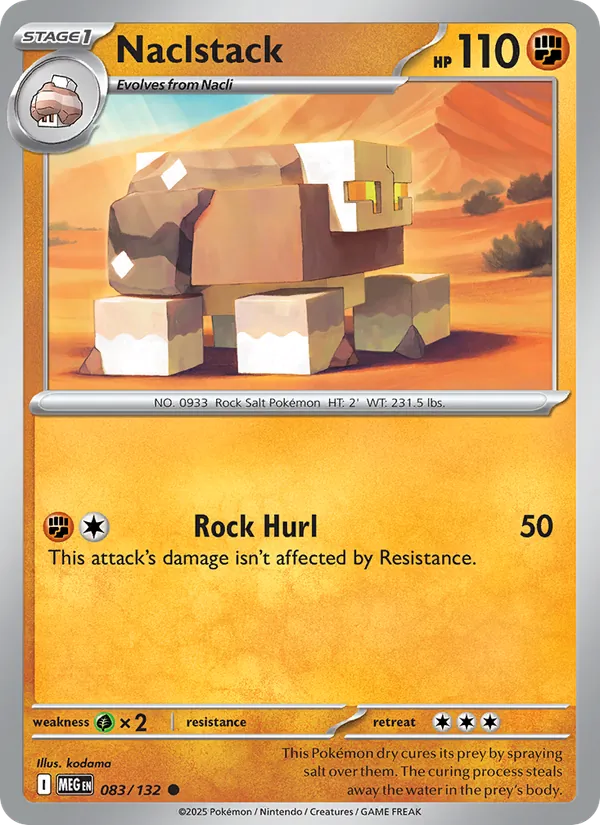 Naclstack — 083/132 — Mega Evolution