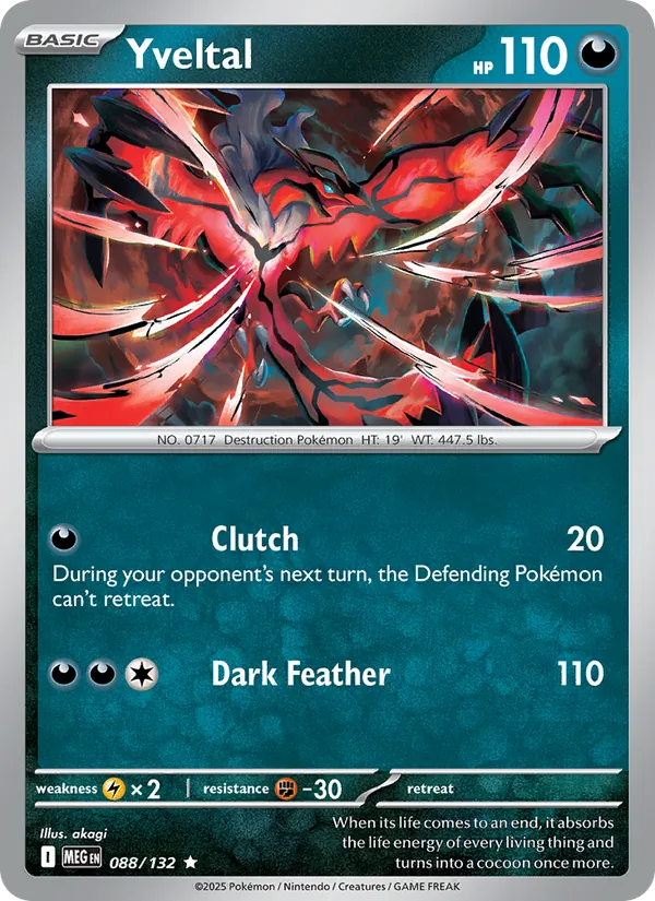 Yveltal — 088/132 — Mega Evolution