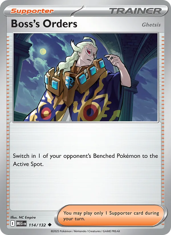 Boss's Orders — 114/132 — Mega Evolution