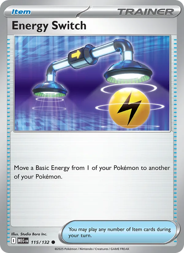 Energy Switch — 115/132 — Mega Evolution