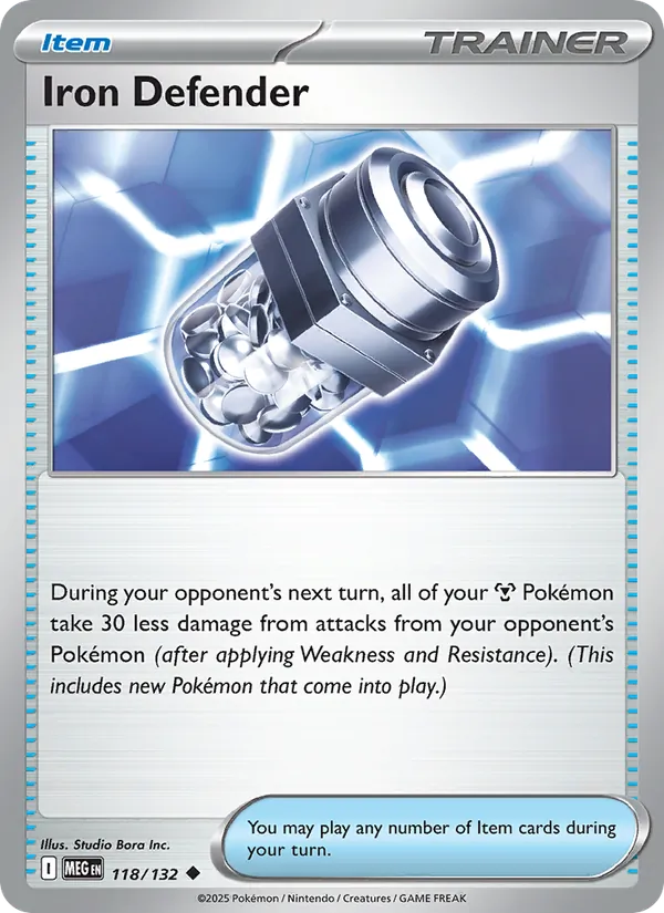Iron Defender — 118/132 — Mega Evolution