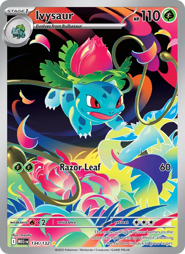 Ivysaur — 134/132 — Mega Evolution