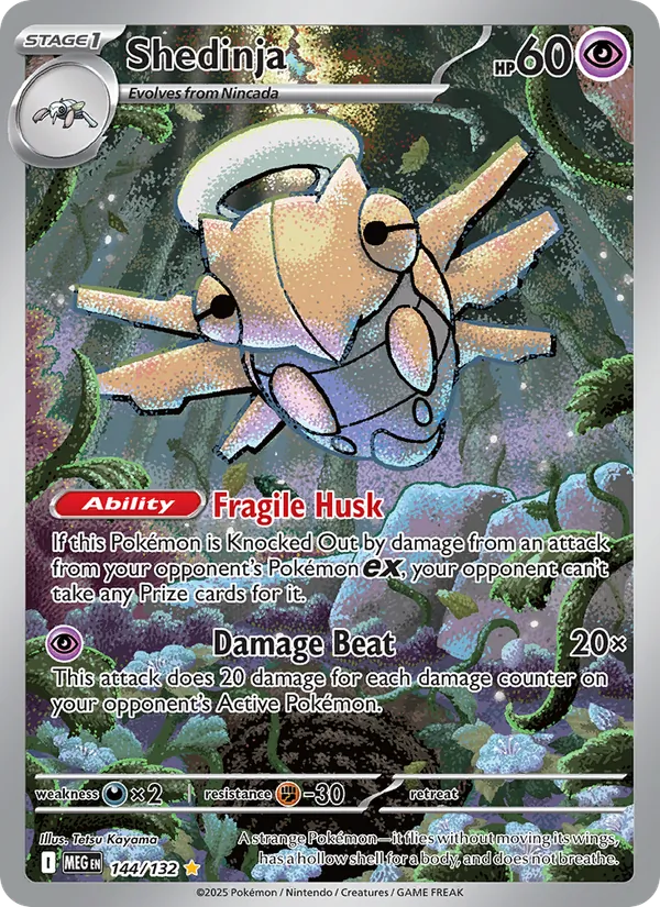 Shedinja — 144/132 — Mega Evolution
