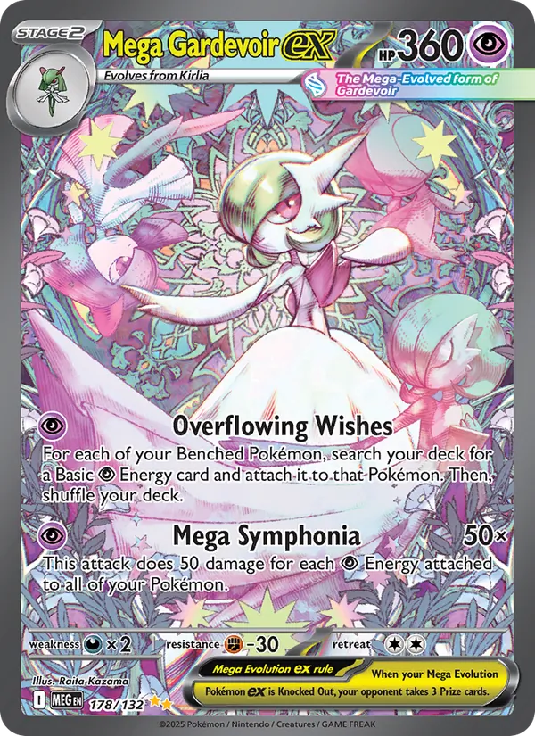 Mega Gardevoir ex — 178/132 — Mega Evolution