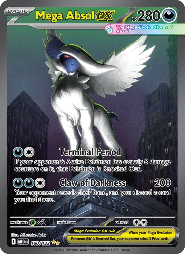Mega Absol ex — 180/132 — Mega Evolution
