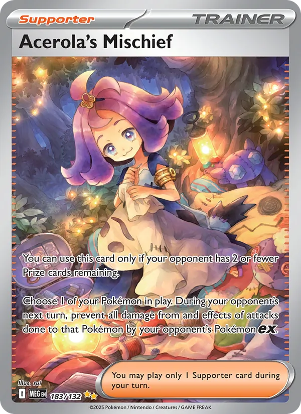Acerola's Mischief — 183/132 — Mega Evolution