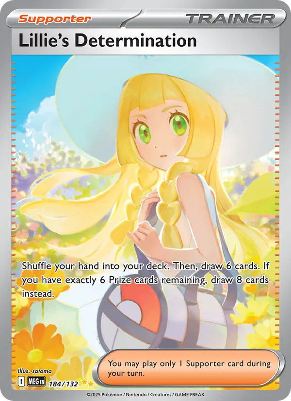 Lillie's Determination — 184/132 — Mega Evolution