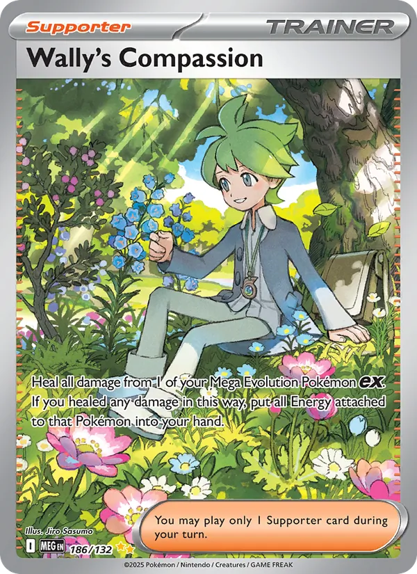 Wally's Compassion — 186/132 — Mega Evolution