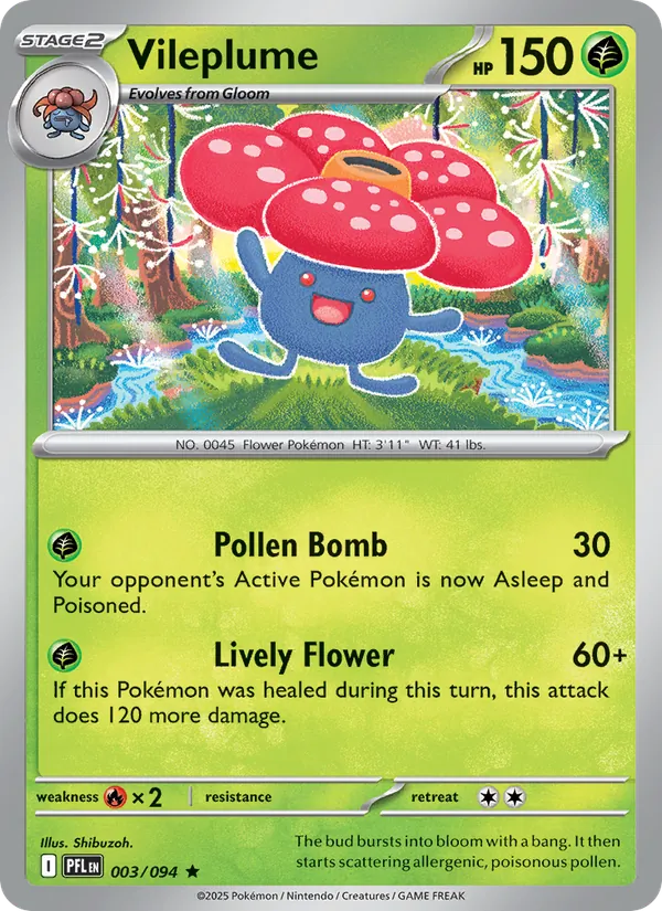 Vileplume 003/94 — Phantasmal Flames