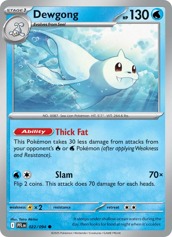 Dewgong 022/94 — Phantasmal Flames