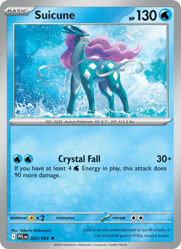 Suicune 026/94 — Phantasmal Flames