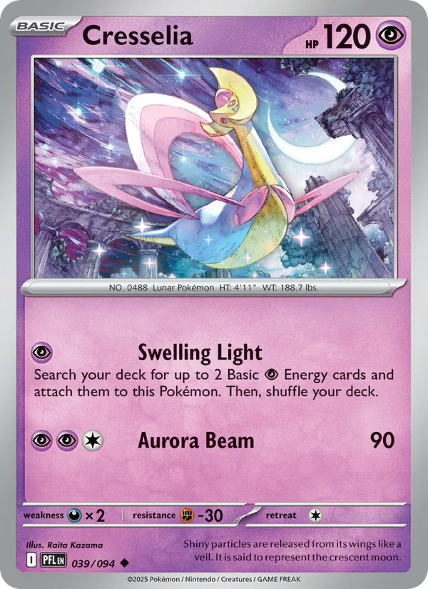 Cresselia 039/94 — Phantasmal Flames