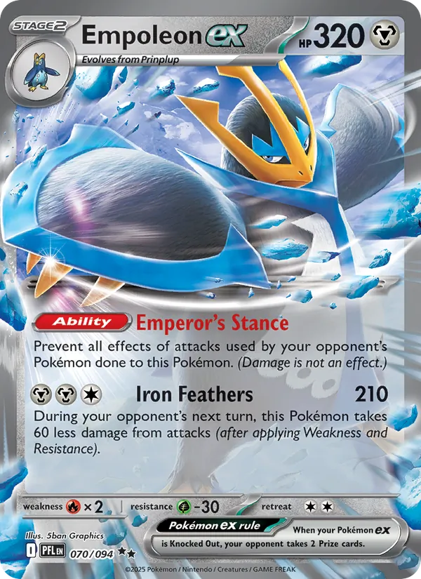 Empoleon ex 070/94 — Phantasmal Flames