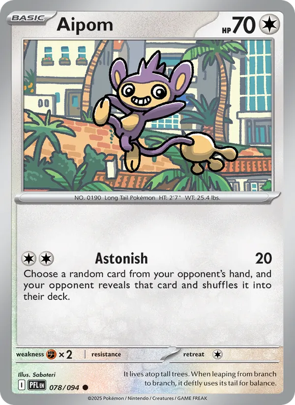 Aipom 078/94 — Phantasmal Flames