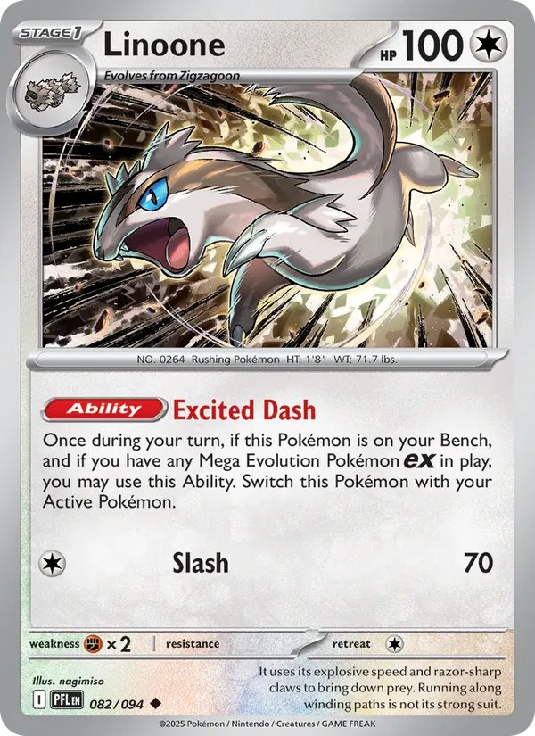 Linoone 082/94 — Phantasmal Flames