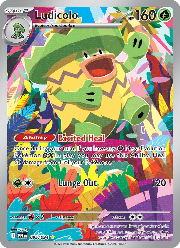 Ludicolo 095/94 — Phantasmal Flames