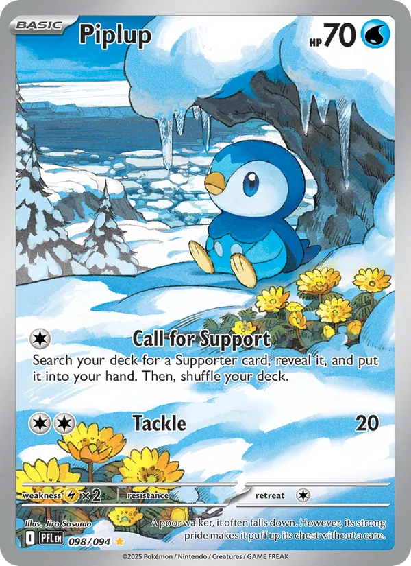 Piplup 098/94 — Phantasmal Flames
