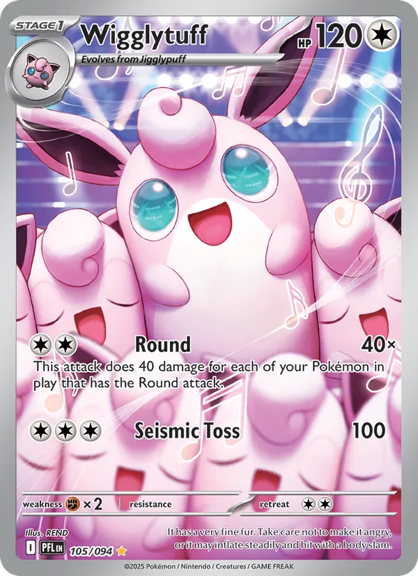 Wigglytuff 105/94 — Phantasmal Flames