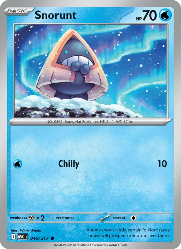 Snorunt 046/217 — Ascended Heroes