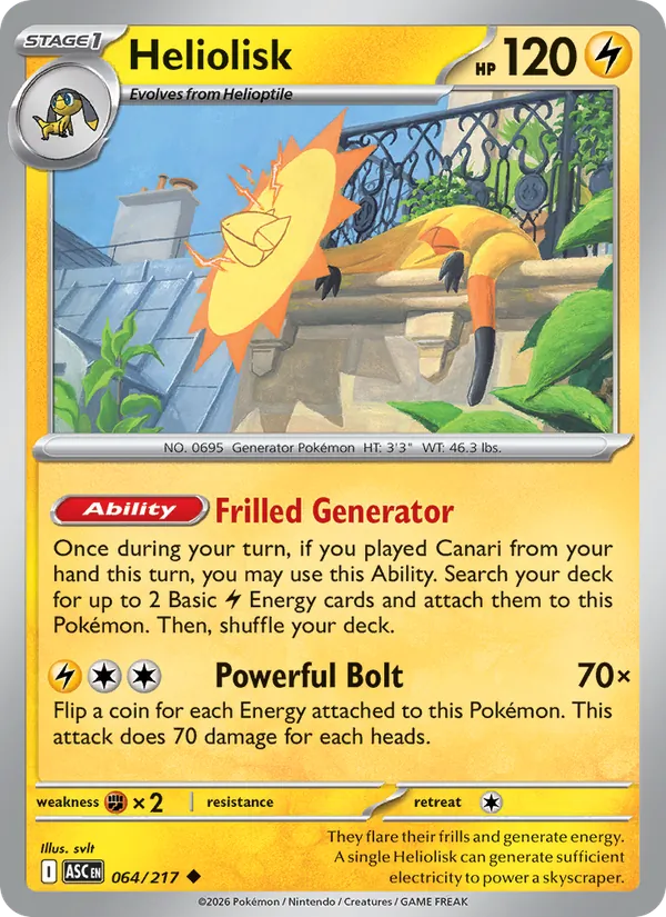 Heliolisk 064/217 — Ascended Heroes