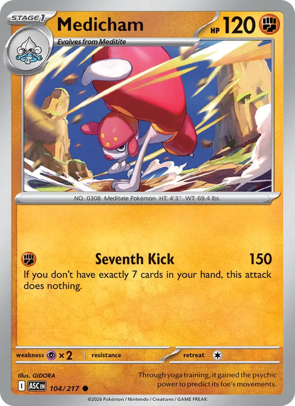 Medicham 104/217 — Ascended Heroes