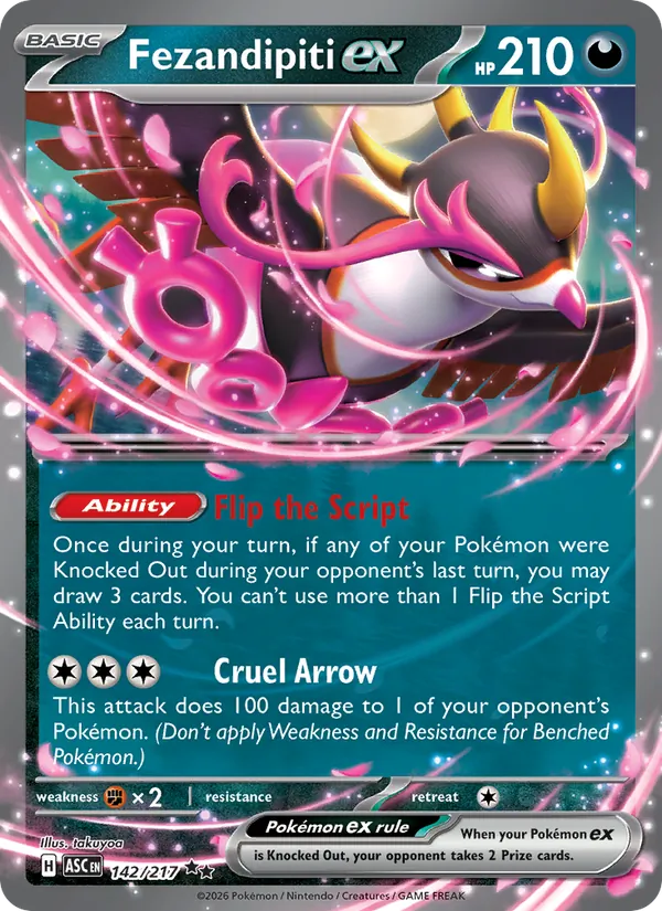 Fezandipiti ex 142/217 — Ascended Heroes