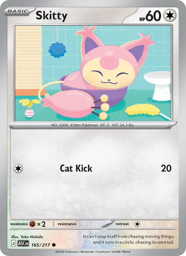 Skitty 165/217 — Ascended Heroes