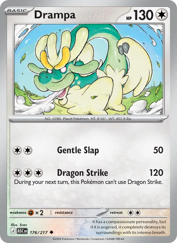 Drampa 176/217 — Ascended Heroes