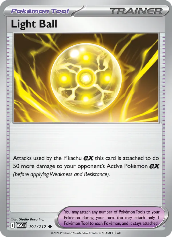 Light Ball 191/217 — Ascended Heroes