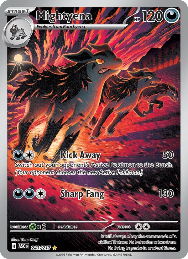 Mightyena 243/217 — Ascended Heroes