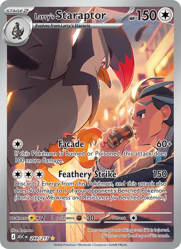 Larry's Staraptor 249/217 — Ascended Heroes