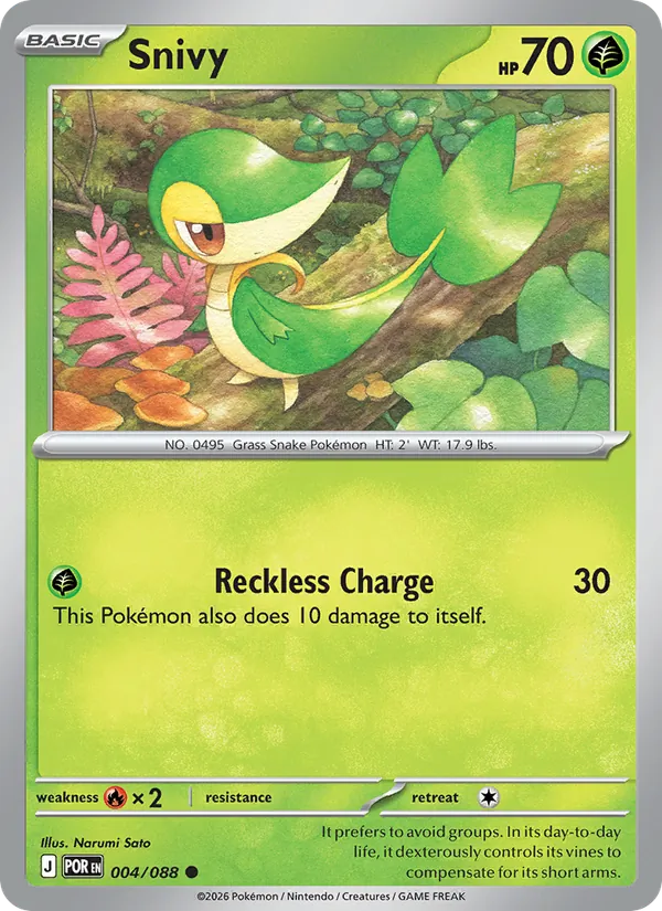 Snivy 004/88 — Perfect Order
