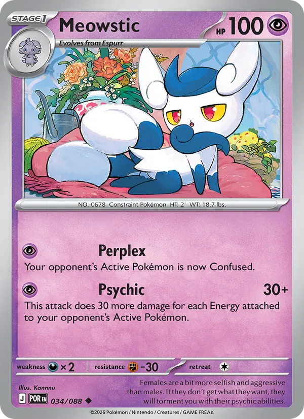 Meowstic 034/88 — Perfect Order