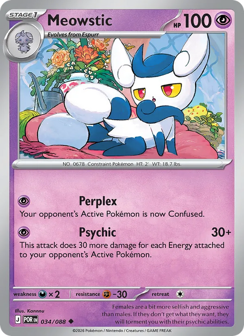 Meowstic 034/88 — Perfect Order