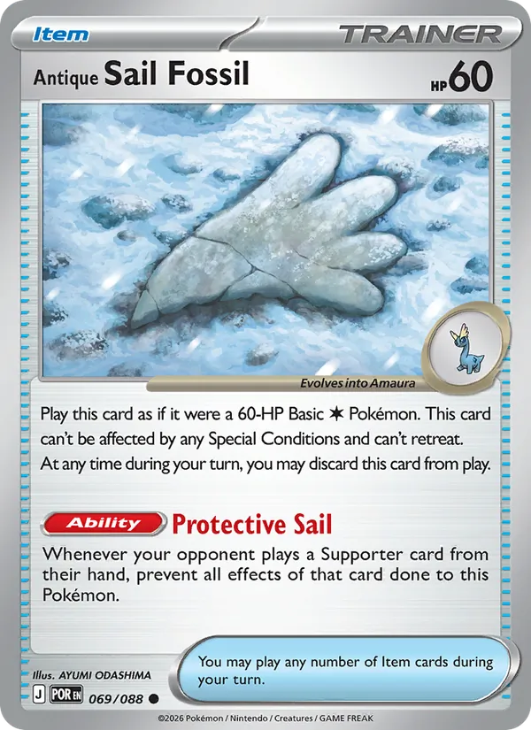 Antique Sail Fossil 069/88 — Perfect Order