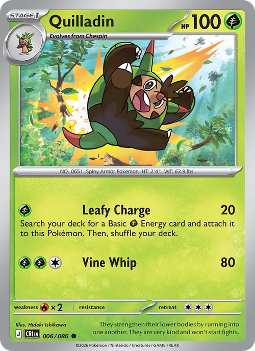 Quilladin 006/86 — Chaos Rising
