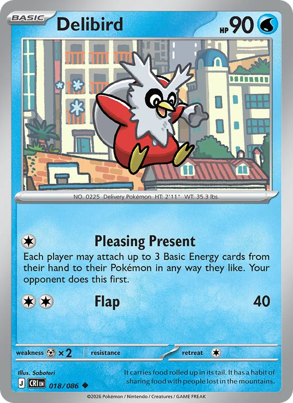 Delibird 018/86 — Chaos Rising