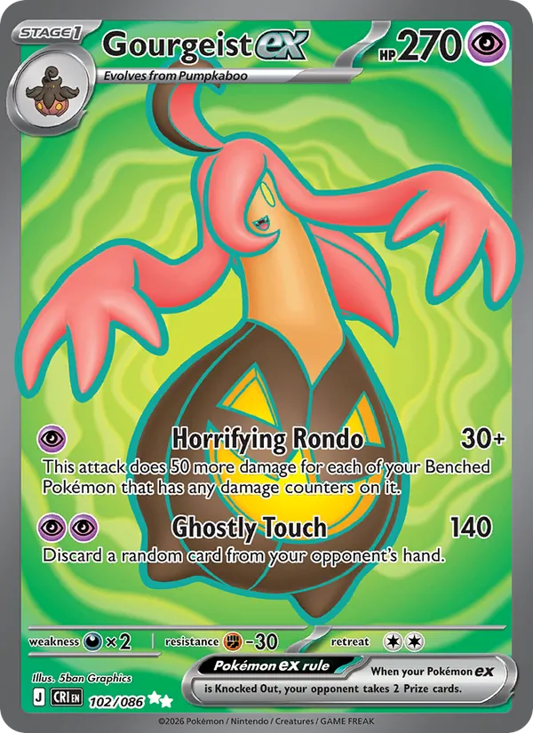 Gourgeist ex 102/86 — Chaos Rising