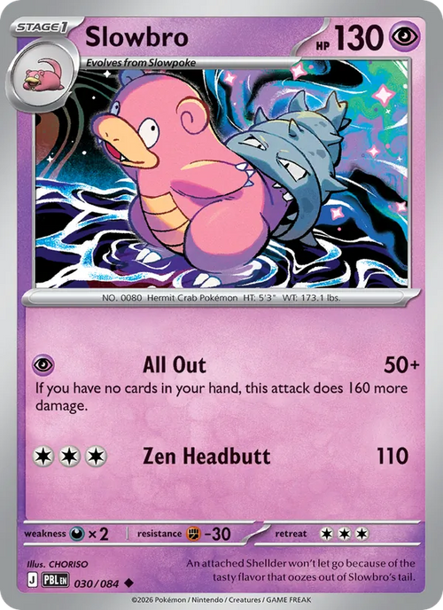 Slowbro 030/84 — Pitch Black