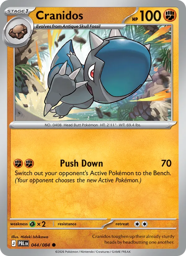 Cranidos 044/84 — Pitch Black