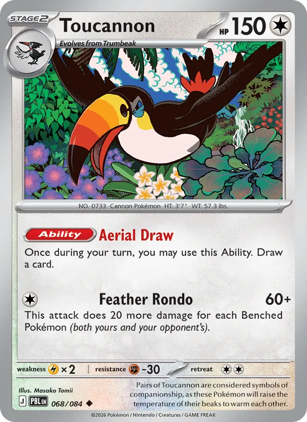 Toucannon 068/84 — Pitch Black