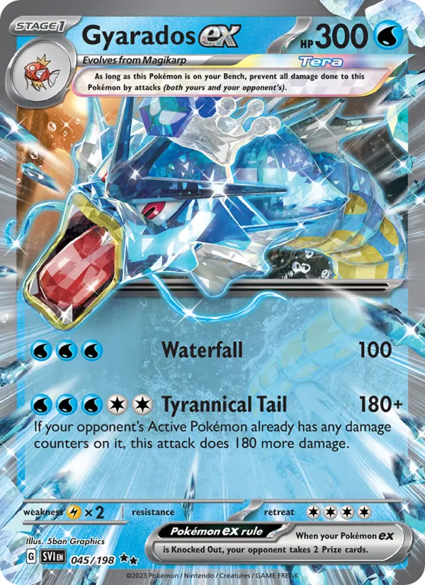 Gyarados ex 045/198 — Scarlet & Violet