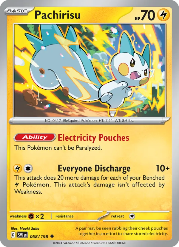 Pachirisu 068/198 — Scarlet & Violet
