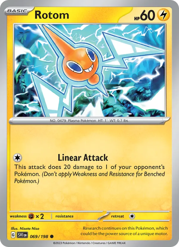 Rotom 069/198 — Scarlet & Violet